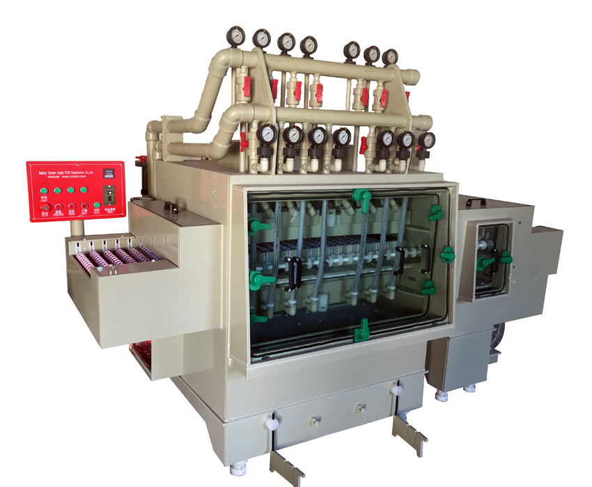 GE-TS650 vertical precision etching machine for fine meshes